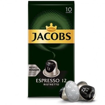 Kapsułki Jacobs Espresso Ristretto 12 do Nespresso(r)* 10szt