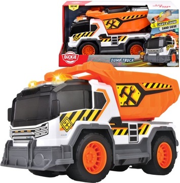Wywrotka 30 cm Światło Dźwięk pojazd budowlany Action Series Dickie