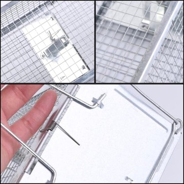 Ловушка для крыс, мышей, грызунов, XXL, большая, прочная, металлическая