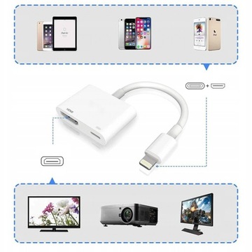 АДАПТЕР LIGHTNING HDMI ДЛЯ IPHONE IPAD