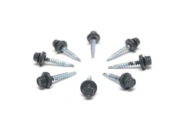 ВИНТ ПО МЕТАЛЛУ FARMER 4,8X35 ГРАФИТ RAL 7024 /250 шт/