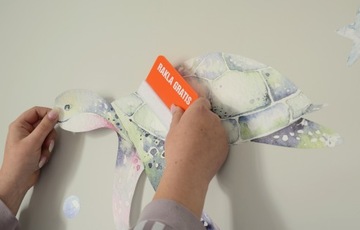 Наклейка на стену для детского строительного трактора