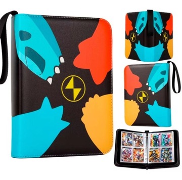 ALBUM segregator na 900 KART POKEMON z uchwytem
