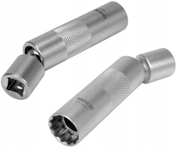 КЛЮЧ ДЛЯ СВЕЧИ YATO ТОНКОСТЕННЫЙ 16 мм 3/8 дюйма 98 мм YT-38517