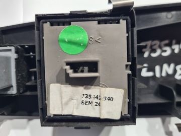 FIAT LINEA PANEL PŘEPÍNAČ SKEL LEVÝ PŘEDNÍ 735442340