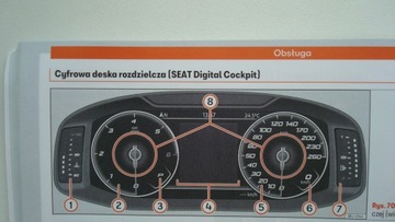 SEAT ARONA 2017-2021 польская инструкция, красочная, оригинал, 2019 г.