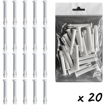 TRZPIEŃ KOŁEK BOLEC ZATYCZKA ZATRZASK DO BASENU INTEX BESTWAY ZESTAW 20 SZT