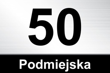 TABLICA TABLICZKA ADRESOWA NUMER DOMU 40x30cm HIT!