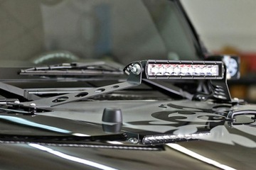 КРЕПЛЕНИЕ ФОНАРЕЙ НА КАПОТЕ JEEP WRANGLER JK 10,5 ДЮЙМОВ