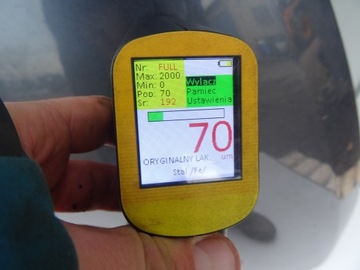 MITSUBISHI GRANDIS KAPOTA BARVA A72 ŠEDÝ 2007ROK