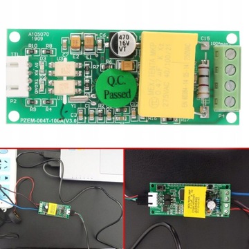 AC 80-260V 100A elektryczny moduł monitorujący w
