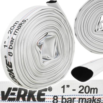 ПОЖАРНЫЙ ШЛАНГ WEB ДЛЯ ГРЯЗНОЙ ВОДЫ Септик 1 ДЮЙМ 20 М САД ДЛЯ НАСОСА