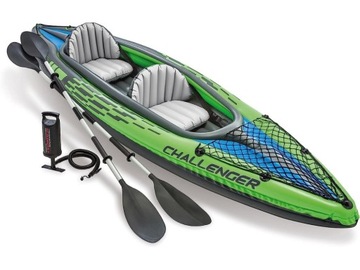 Kajak Intex Challenger K2 351 cm 2 miejscowy z mankamentem
