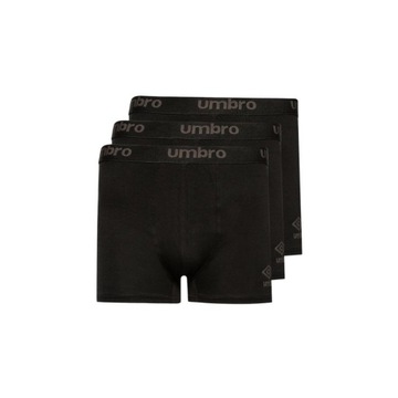 Bokserki majtki męskie Umbro Blackford 3 pary XL