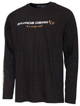 Koszulka Savage Gear Signature Logo Long Sleeve XL Rozmiar: X-Large (XL)