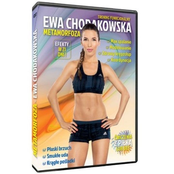 EWA CHODAKOWSKA METAMORFOZA Efekty w 21 dni ! DVD
