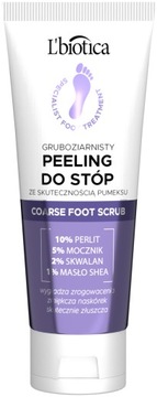 L'BIOTICA Peeling do stóp ze skutecznością pumeksu