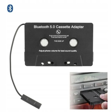 KASETA ADAPTER Bluetooth TRANSMITER RADIO CD MP3 1