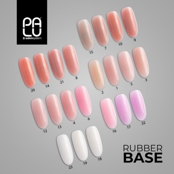 PALU RUBBER BASE PROFESSIONAL RUBBER BASE BEIGE 08 11 мл