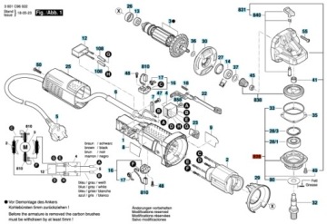1619P16293 ШЕСТЕРНЯ BOSCH ДЛЯ УГЛОВОЙ ШЛИФОВАЛЬНОЙ МАШИНЫ GWS 9-125 S