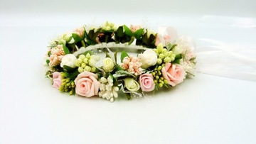 wianek komunijny na kok,wianki komunijne,na koczek