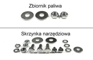 Оцинкованные винты для рамы, класс 8,8 Jawa 350 634 - 4motor