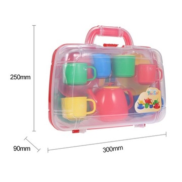 Игрушки Монтессори Развивающая игрушка-симулятор чая Стакан с футляром для переноски Чай Красный
