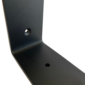 WSPORNIK PÓŁKI UCHWYT 25CM PODPÓRKA CZARNY