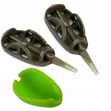 НАБОР 2x FEEDER удочка 2x катушка 63 элемента