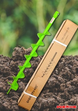 Świder Wiertło do Gleby 100 mm z Adapterem m14