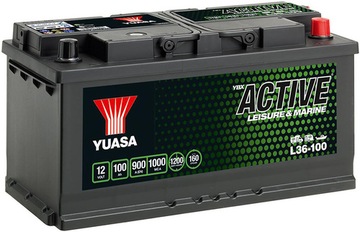AKUMULATOR YUASA LEISURE L36-100 KAMPER, JACHT