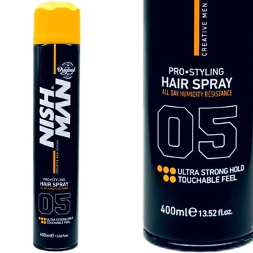 Lakier do włosów NISHMAN ULTRA STRONG 400ml