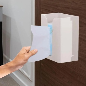 Настенная коробка для салфеток Полка для клейких салфеток Держатель для салфеток Стойка для диспенсера