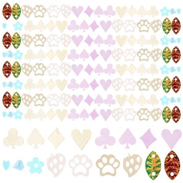 НАБОР ЦВЕТНЫХ БАСИН ДЛЯ НОГТЕЙ ДЛЯ МАНИКЮРА САМОДЕЛЬНЫХ