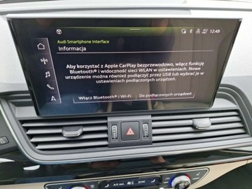 Audi Q5 II SUV Facelifting 2.0 40 TDI 204KM 2021 Audi Q5 Virtual cockpit plus, kamera cofania, Keyless, kolo zapasowe 2.0, zdjęcie 16