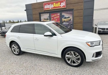 Audi Q7 II SUV Facelifting  3.0 55 TFSI 340KM 2020 Audi Q7 4x4 3.0 TFSI 340 KM Bezwypadkowy 2020r Warszawa 3.0 Benzyna