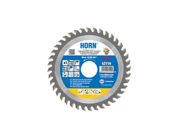 TARCZA DO DREWNA 125x(z30)x22,2mm HORN piła