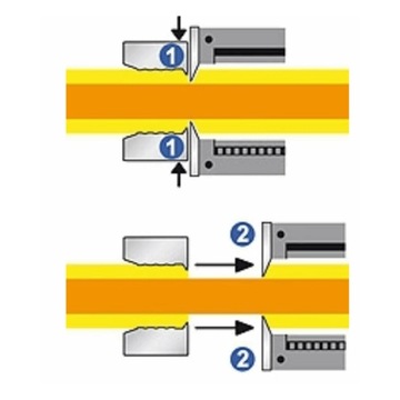 Запасные лезвия для 12 42 195 KNIPEX 12 49 21