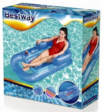 КОМФОРТНЫЙ МАТРАС-КРЕСЛО ДЛЯ ПЛАВАНИЯ 2в1 BESTWAY
