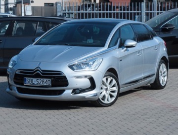 DS 5 Hatchback (Citroen) 2.0 HDi Hybrid4 200KM 2013 Citroen DS5 200 koni Sport 4x4 Masaż Pamięć Skóra Navi Panorama Keyles Ledy