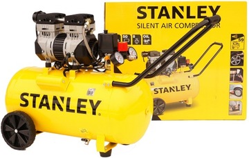 БЕЗМАСЛЯНЫЙ КОМПРЕССОР STANLEY 50л, 59 дБ, глушитель