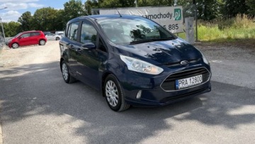 Ford B-MAX 1.0 EcoBoost 100KM 2016 Ford B-MAX Raty benz KLIMA 100 bezwypadkowy Nowy rozrzad Po serwisie Gwara, zdjęcie 7