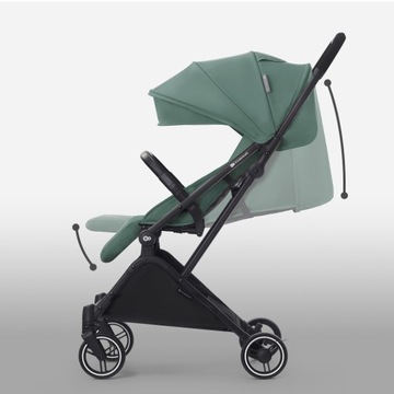 Коляска Indy 2 Cosy серая/Киндеркрафт