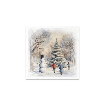 Набор рисовой бумаги RSM129 Winter Kids Christmas