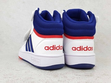 ADIDAS HOOPS MID GZ9650 ДЕТСКАЯ ОБУВЬ НА ВЕЛКРО EARBY