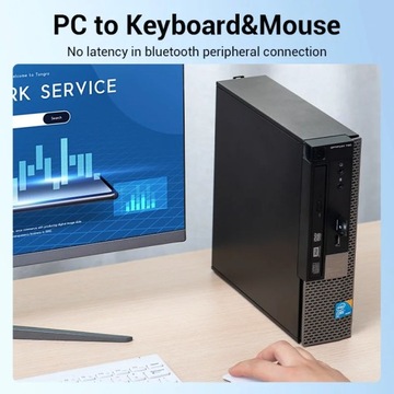 Vention USB Bluetooth 5.0 Win8/10 Drive Бесплатный адаптер для мыши