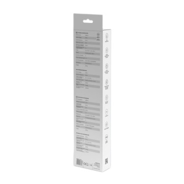 Удлинитель с защитой от перенапряжения, 4 розетки с 3xUSB-A, 1,5 м SAVIO LZ-12