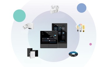 Панельный термостат Контроллер сцены Wi-Fi ЖК-дисплей Sonoff
