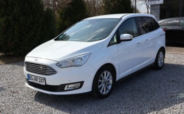 Ford C-MAX II Grand C-MAX Facelifting 1.5 EcoBoost 150KM 2018 Ford Grand C-MAX Nawigacja, Czujniki PrzodTyl, El. regulacja, Zadbany, Gwa
