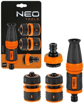 НАБОР ПРЯМЫХ РЕГУЛИРУЕМЫХ СПРИНКЛЕРОВ 1/2 NEO СОЕДИНИТЕЛИ